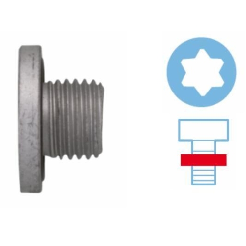 Verschlussschraube Ölwanne Corteco 220110S für Alfa Romeo Daihatsu Fiat Ford