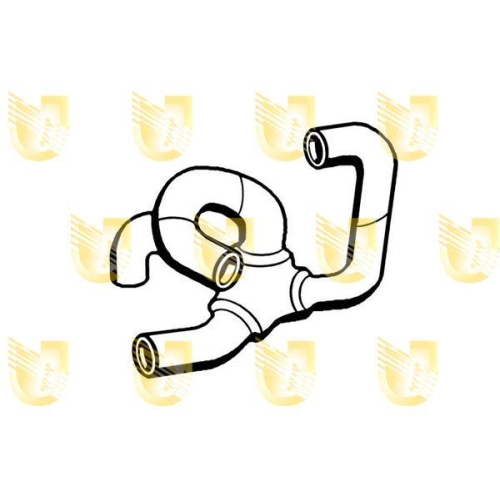 K&uuml;hlerschlauch Unigom R4369 f&uuml;r Renault