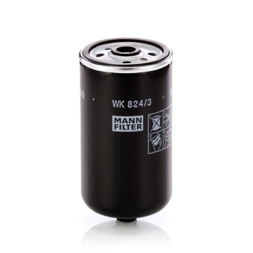 Kraftstofffilter Mann-filter WK 824/3 f&uuml;r Hyundai Kia