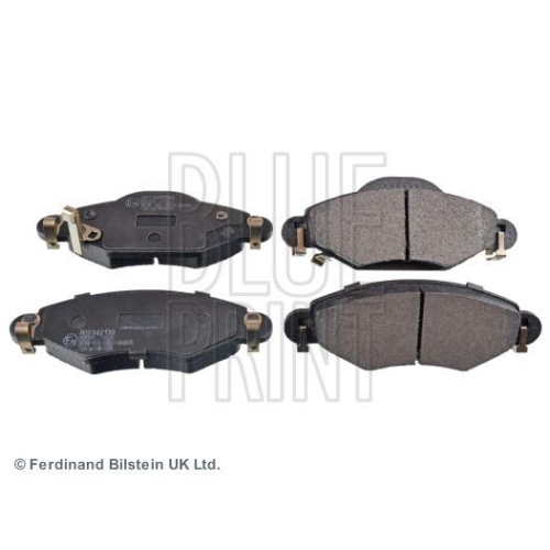 Bremsbelagsatz Scheibenbremse Blue Print ADT342139 f&uuml;r Toyota Vorderachse