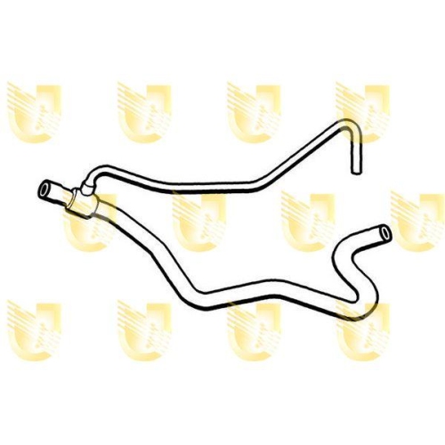 Schlauch W&auml;rmetauscher (heizung) Unigom R4372 f&uuml;r Renault