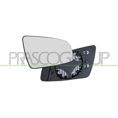 Spiegelglas Außenspiegel Prasco OP7177504 für Opel Links