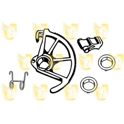 Reparatursatz Automatische Kupplungsnachstellung Unigom 162013 für Ford