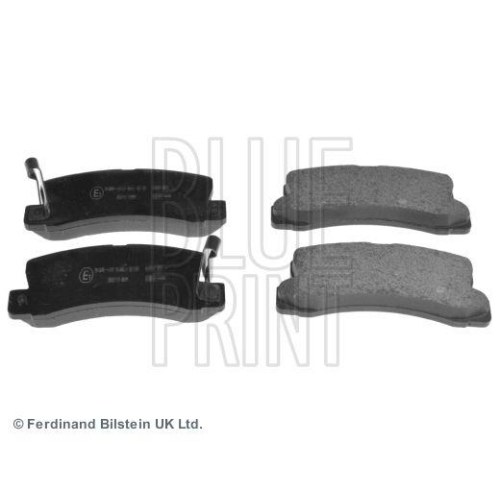 Bremsbelagsatz Scheibenbremse Blue Print ADT34284 f&uuml;r Toyota Lexus Hinterachse