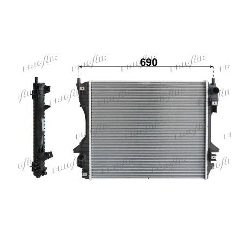 K&uuml;hler Motork&uuml;hlung Frigair 01293006 f&uuml;r Jaguar