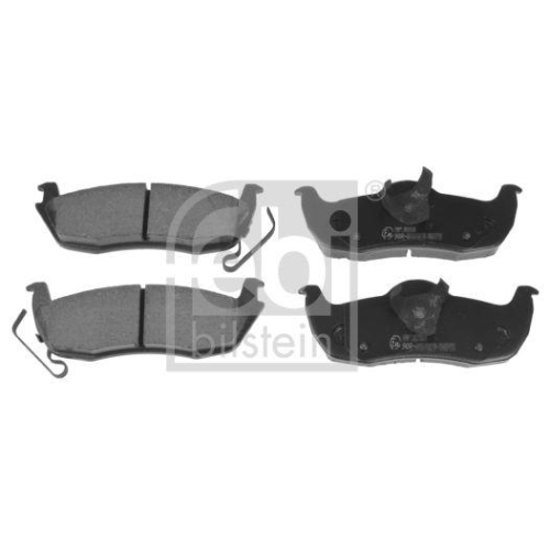 Bremsbelagsatz Scheibenbremse Febi Bilstein 116339 f&uuml;r Jeep Hinterachse