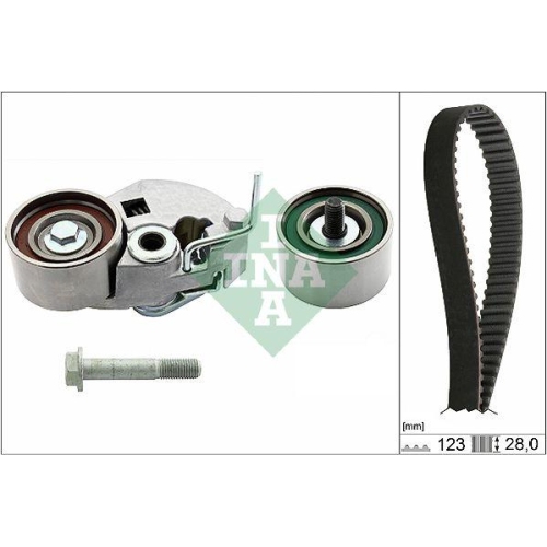 Zahnriemensatz Schaeffler Ina 530 0542 10 f&uuml;r Hyundai Kia