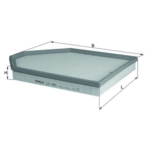 Luftfilter Mahle LX 1991 f&uuml;r Bmw