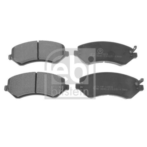 Bremsbelagsatz Scheibenbremse Febi Bilstein 116340 f&uuml;r Dodge Jeep Vorderachse