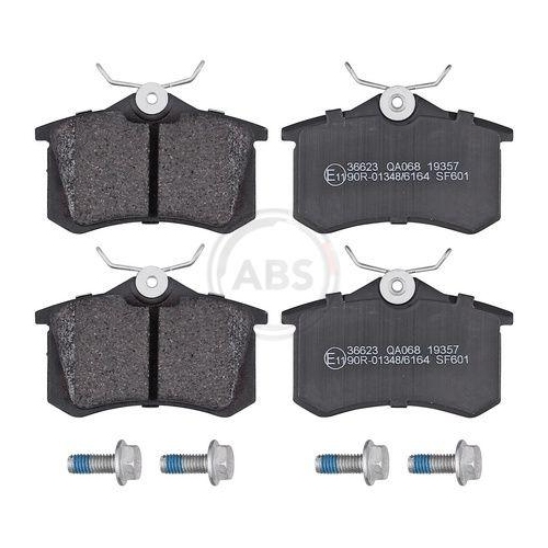 Bremsbelagsatz Scheibenbremse A.b.s. 36623 f&uuml;r Audi Citro&euml;n MG Peugeot Renault
