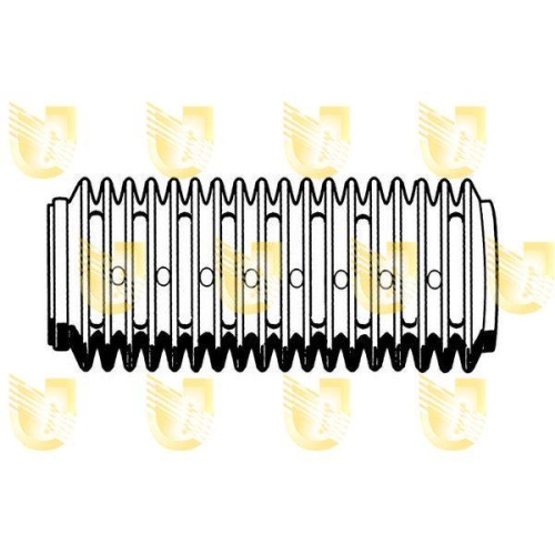 Schutzkappe/faltenbalg Stoßdämpfer Unigom 391823 für VW Vorderachse
