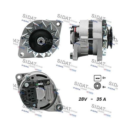Generator Sidat A24MA0001A2 f&uuml;r Iveco