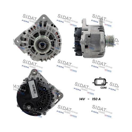 Generator Sidat A12VA0148 f&uuml;r Renault