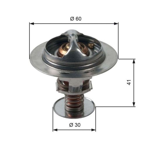 Thermostat K&uuml;hlmittel Gates TH34882G1 f&uuml;r Toyota Hyundai Kia