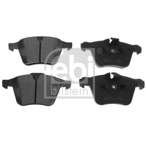 Bremsbelagsatz Scheibenbremse Febi Bilstein 116374 f&uuml;r Jaguar Vorderachse