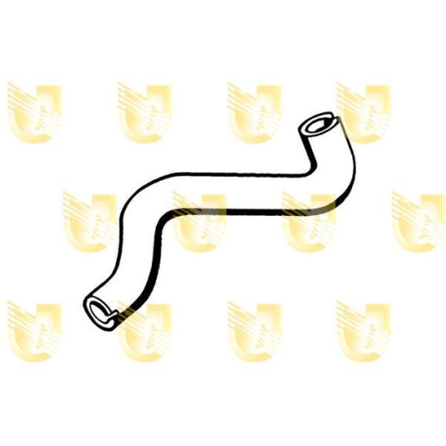 K&uuml;hlerschlauch Unigom S1300 f&uuml;r Fiat Lancia F&uuml;r Fahrzeuge Ohne Klimaanlage