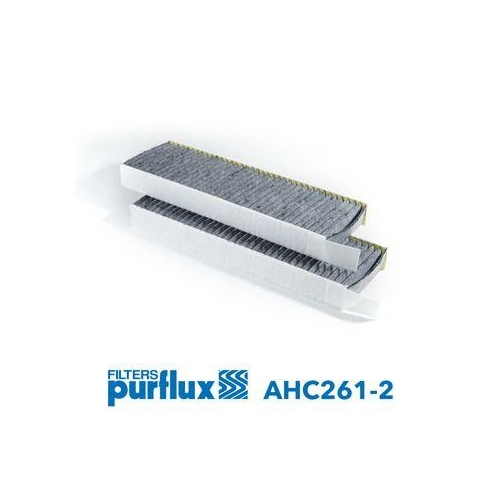 Filter Innenraumluft Purflux AHC261-2 für Citroën Fiat Peugeot Toyota AC Generic