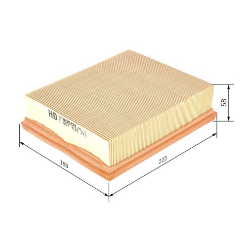 Luftfilter Bosch 1457433741 f&uuml;r