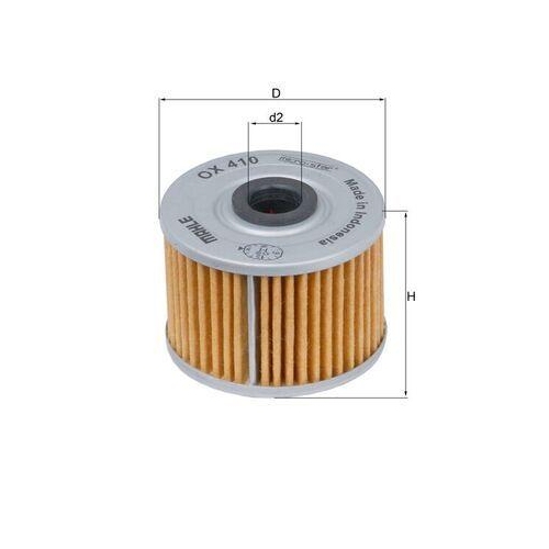 &Ouml;lfilter Mahle OX 410 f&uuml;r Honda Suzuki Eicher Kawasaki Polaris