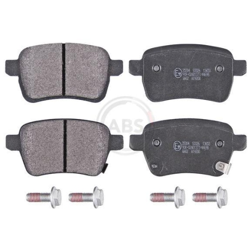 Bremsbelagsatz Scheibenbremse A.b.s. 35004 f&uuml;r Fiat Hinterachse