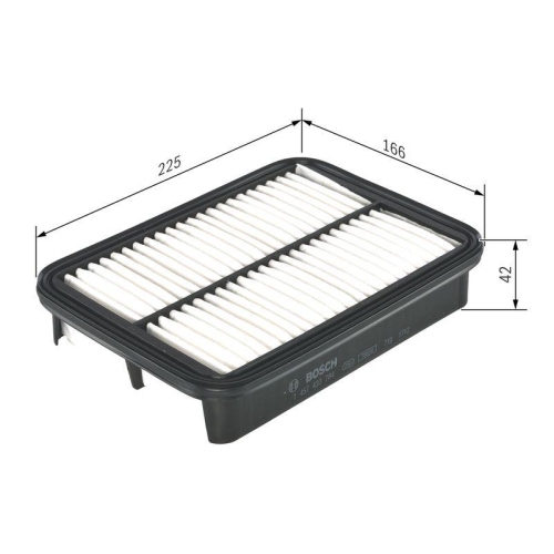 Luftfilter Bosch 1457433784 für Toyota