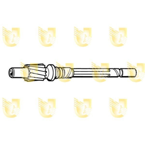 Tachowelle Unigom 162057 für Audi Seat Skoda VW Für Fahrzeuge Mit Schaltgetriebe