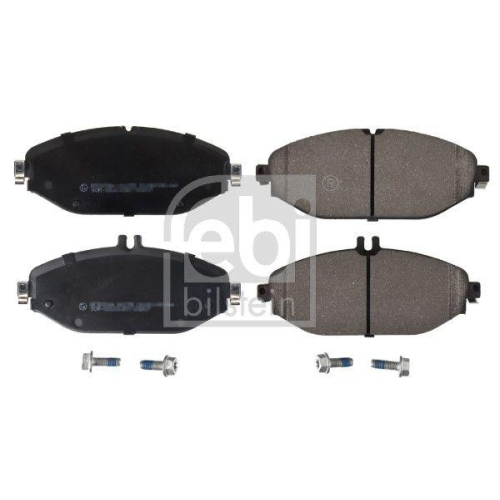 Bremsbelagsatz Scheibenbremse Febi Bilstein 171406 f&uuml;r Mercedes Benz Vorderachse