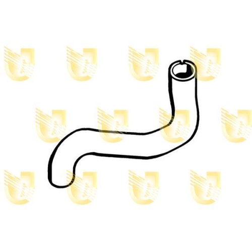 K&uuml;hlerschlauch Unigom S1332 f&uuml;r Fiat Links Oben F&uuml;r Fahrzeuge Ohne Klimaanlage