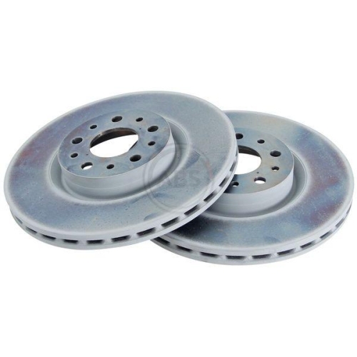 Bremsscheibe A.b.s. 18541 Beschichtet f&uuml;r Fiat Vorderachse