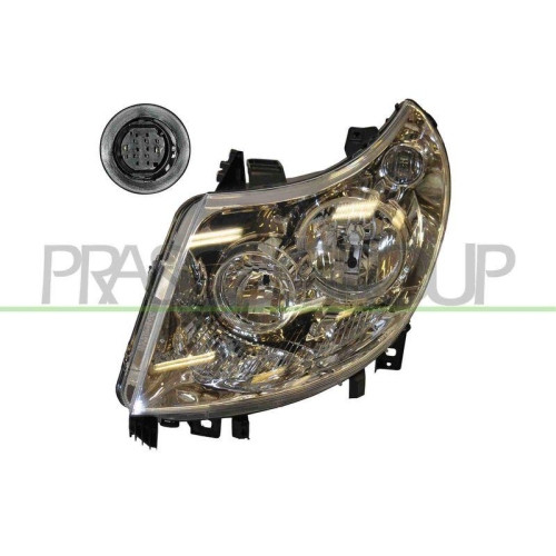 Hauptscheinwerfer Prasco FT9304914 Tyc f&uuml;r Citro&euml;n Fiat Peugeot Links