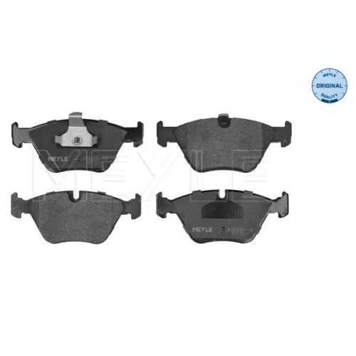 Bremsbelagsatz Scheibenbremse Meyle 0252199020 Meyle-original: True To Oe. f&uuml;r