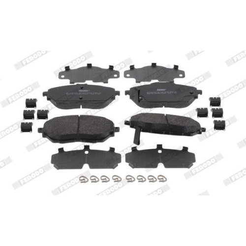 Bremsbelagsatz Scheibenbremse Ferodo FDB5146 Premier Eco Friction f&uuml;r Toyota