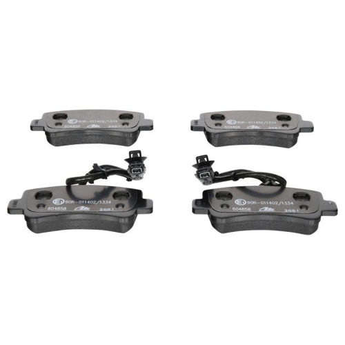Bremsbelagsatz Scheibenbremse Ate 13-0460-4858-2 f&uuml;r Nissan Opel Renault