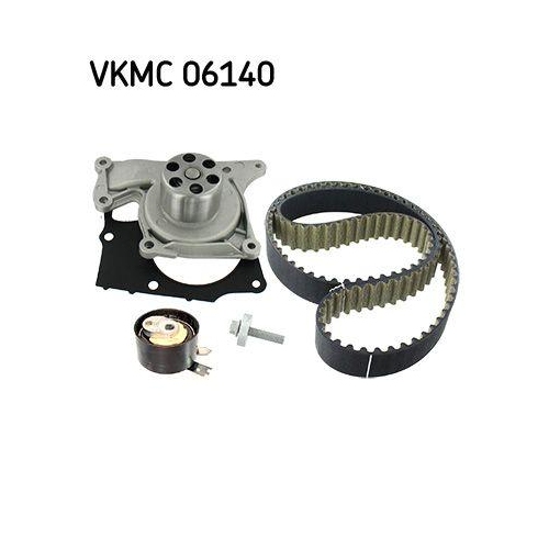 Wasserpumpe + Zahnriemensatz Skf VKMC 06140 f&uuml;r Mercedes Benz Mercedes Benz