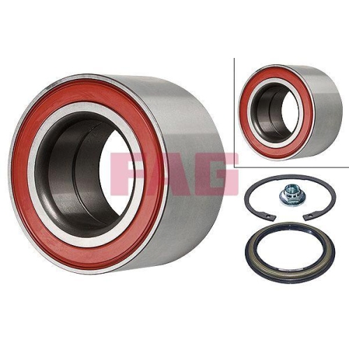 Radlagersatz Schaeffler Fag 713 6150 30 f&uuml;r Mazda Kia Hinterachse Vorderachse