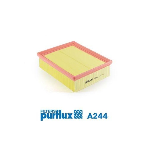 Luftfilter Purflux A244 f&uuml;r Citro&euml;n Opel Peugeot Renault Vauxhall Rover/austin