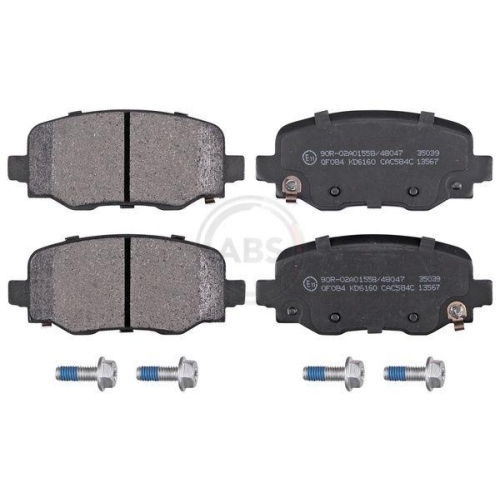 Bremsbelagsatz Scheibenbremse A.b.s. 35039 f&uuml;r Alfa Romeo Chrysler Fiat Jeep