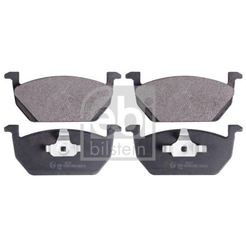 Bremsbelagsatz Scheibenbremse Febi Bilstein 16960 f&uuml;r Audi Seat Skoda VW