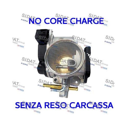 Drosselklappenstutzen Sidat 88.179R f&uuml;r Alfa Romeo Fiat Lancia