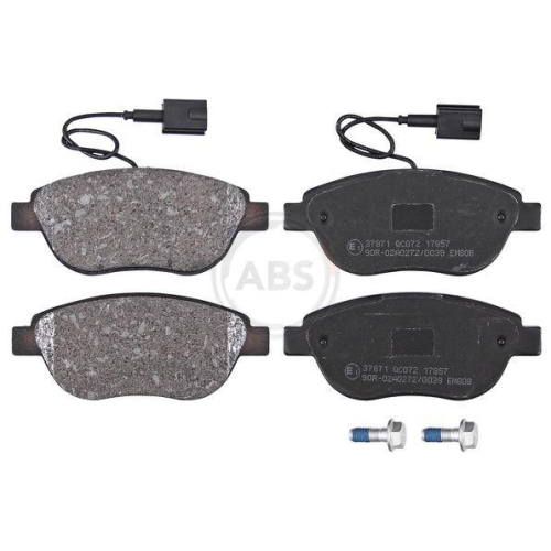 Bremsbelagsatz Scheibenbremse A.b.s. 37871 f&uuml;r Fiat Opel Vauxhall Abarth