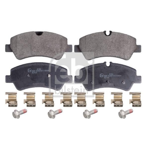 Bremsbelagsatz Scheibenbremse Febi Bilstein 16963 f&uuml;r Ford Ford Motor Company