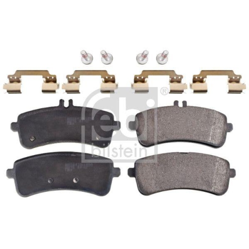 Bremsbelagsatz Scheibenbremse Febi Bilstein 16969 f&uuml;r Mercedes Benz Hinterachse