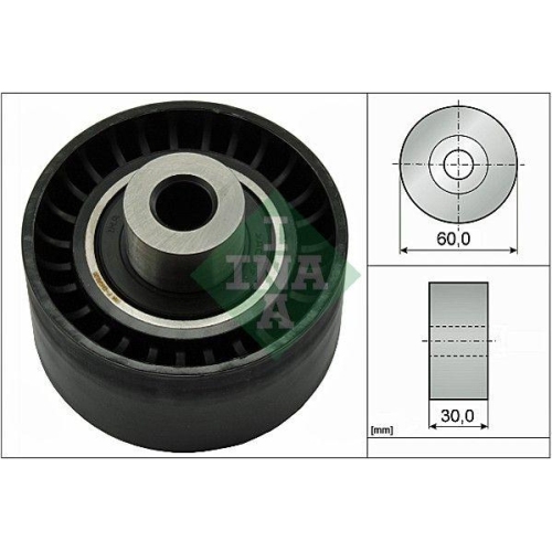 Umlenk /führungsrolle Zahnriemen Schaeffler Ina 532 0473 10 für Citroën Fiat