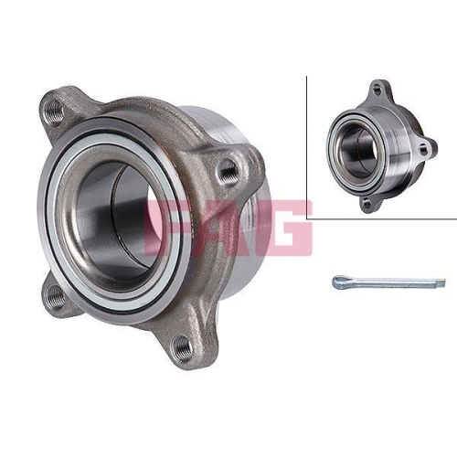 Radlagersatz Schaeffler Fag 713 6198 60 für Fiat Mitsubishi Vorderachse