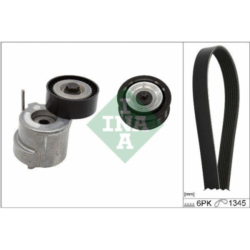 Keilrippenriemensatz Schaeffler Ina 529 0459 10 f&uuml;r Alfa Romeo Fiat Jeep