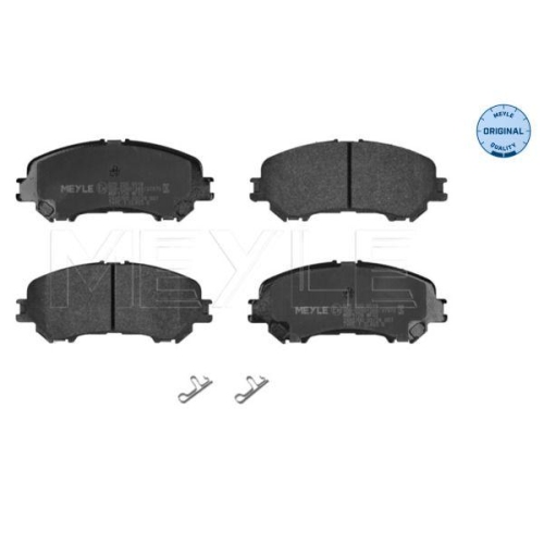 Bremsbelagsatz Scheibenbremse Meyle 0252206518 Meyle-original: True To Oe. f&uuml;r