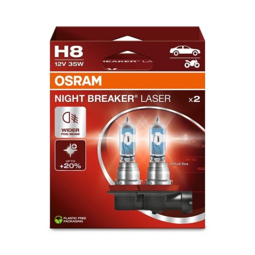 Gl&uuml;hlampe Abbiegescheinwerfer Ams-osram 64212NL-2HB Night Breaker&reg; Laser f&uuml;r