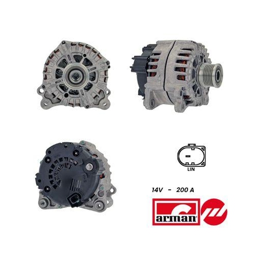 Generator Sidat A12VA0745AS Arman f&uuml;r Audi Seat Skoda VW Vag