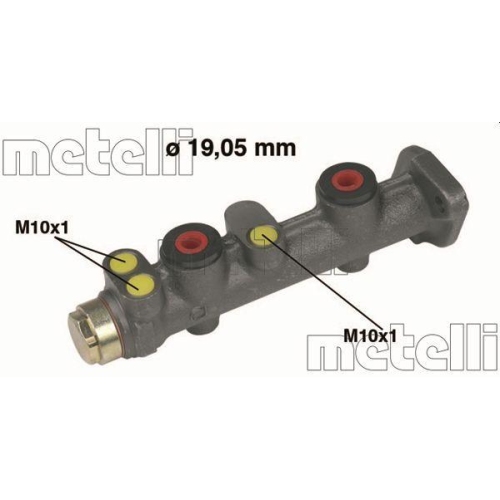 Hauptbremszylinder Metelli 05-0024 f&uuml;r Fiat Seat