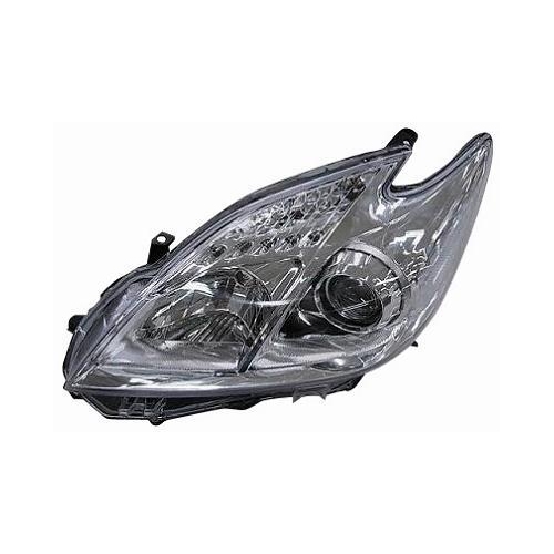 RECHTER SCHEINWERFER TOYOTA PRIUS 2011 PARAB. CHROM RECHTS DEPO MARKE